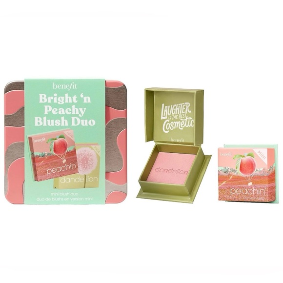 Benefit Cosmetics Bright 'n Peachy Blush Duo - Picture 2 of 7